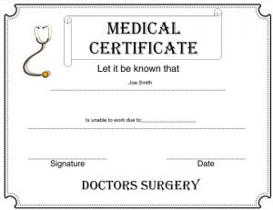 doctor's note to return to work df