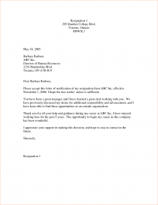 week notice letter template two weeks notice letter template