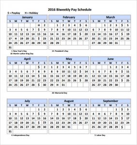 biweekly payroll calendar biweekly pay calendar template printable