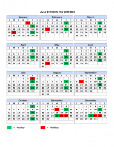 biweekly payroll calendar template biweekly pay schedule l