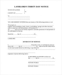 day notice to landlord pdf example of day notice to landlord