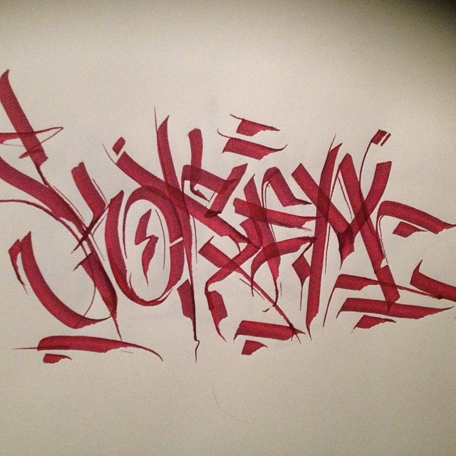 3d graffiti letters
