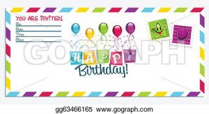 th birthday invitation happy birthday invitation card gg