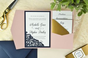 a envelope template diy wedding invitation lace laser cut pocket