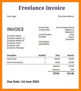 acceptance letter template how to write an invoice for freelance