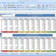 accounting journal template business spreadsheet of expenses and income
