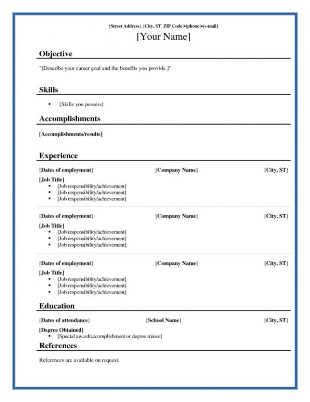 Accounting Resume Template | Template Business