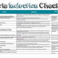 action planning template excel newbie induction check listexample