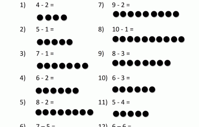 addition and subtraction worksheets free subtraction worksheets to 10 2