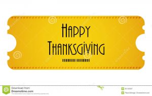 admission ticket template happy thanksgiving ticket yellow turkey
