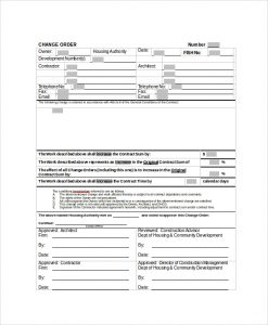 aia change order form change order form example