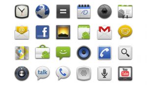 android app icons android gui