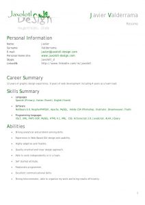 android developer resume resume cv senior php developer javier valderrama