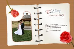 anniversary card template weddinganniversarycards
