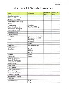 apartment checklist pdf medical office supply list template