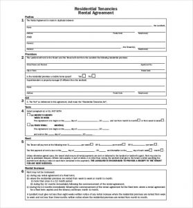 apartment lease agreement apartment lease agreement