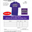 apparel order form template fundraiser tee