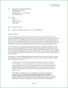 appeal letter sample employer letter to appeal unemployment