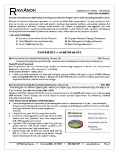 areas of expertise resume resume sample executivea