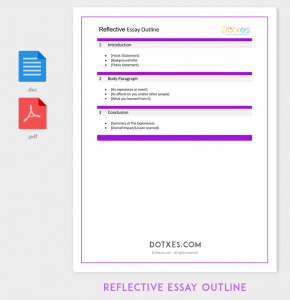 argumentative essay outline template reflective essay outline template