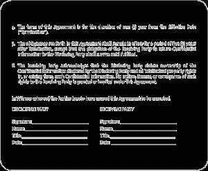artist management contract confidentiality agreement template toildwzw