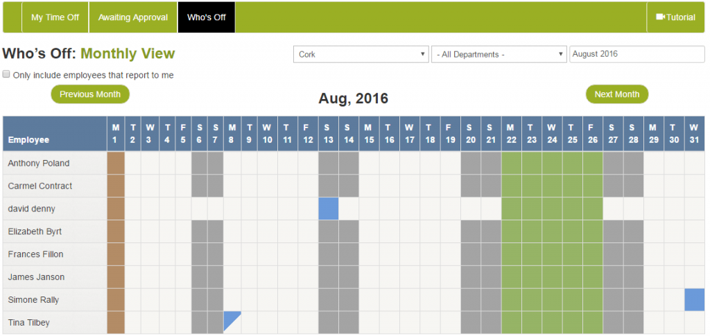 Attendance Tracker Excel | Template Business