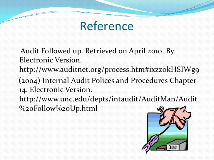 audit report sample