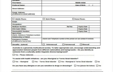authorization to release medical records new patient medical form