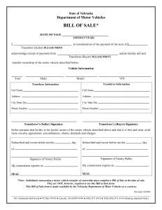 auto bill of sale template vehicle bill of sale template