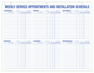 automotive bill of sale template daily service appointment pad six day lg id