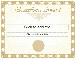 award certificate template free excellence award certificate