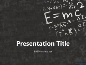 awesome powerpoint templates einstein physics ppt template