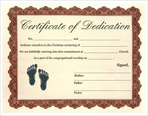 baby dedication certificate certificatebabydedication