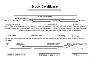 baby dedication certificates stock certificate form