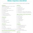 baby registry checklist printable baby registry checklist