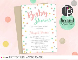 baby shower invitations that can be edited il xn vjq
