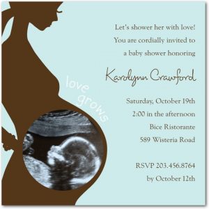 baby shower invitations that can be edited unique baby shower invitations ultra sound