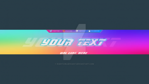 banners for youtube banner template for youtube channels by nightowldeviant dtevhc