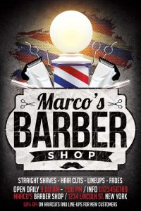 barber shop flyer barbershop flyer
