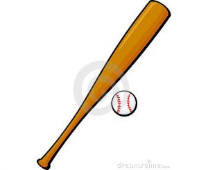 baseball bat vector baseball bat ball vector