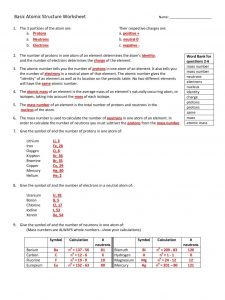 basic algebra worksheets worksheet basic atomic worksheets online structure answer key download x