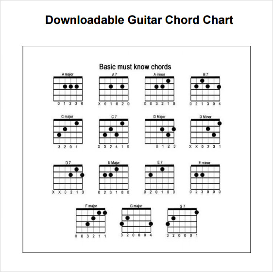 basic guitar chords pdf