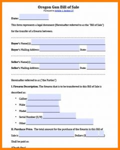 basic job application form vehicle bill of sale oregon