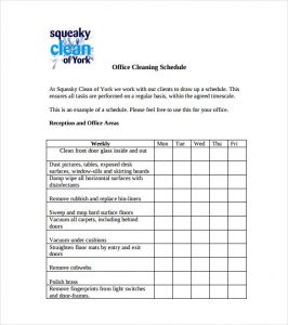 bathroom cleaning schedule office bathroom cleaning schedule free pdf template download