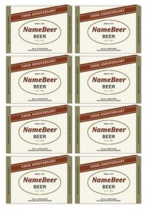 beer label template beerb