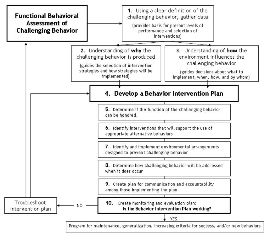 behavior intervention plan template