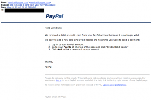 benefit verification letter billing problem phishing