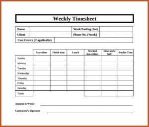 bi weekly timesheet template weekly timesheet template download weekly timesheet template