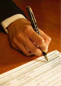 bill of sale for business signing