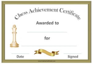 birth certificate maker chess certificates